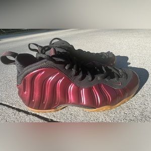 Nike Air Foamposite One Basketball Shoes Men’s size 11 ‘Night Maroon’ Worn once!